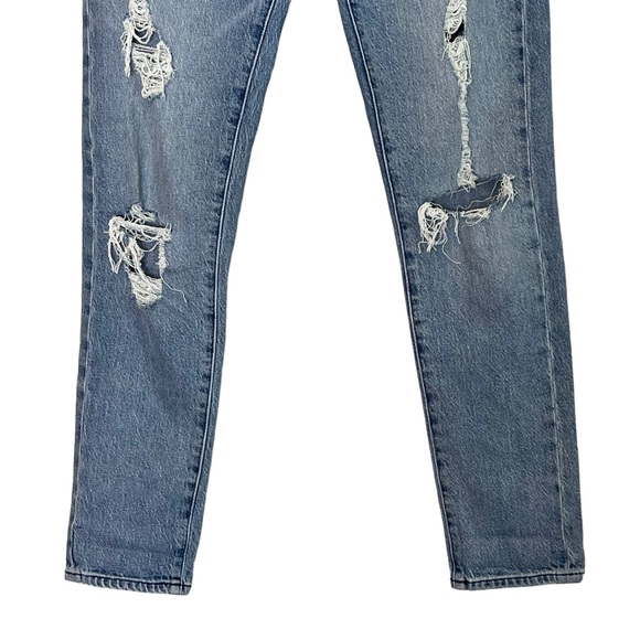 Frame Womens Le Garcon Beldon Rips Straight Leg Jeans Size 25 Distressed - Picture 6 of 12